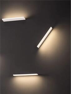 Moderní LED nástěnné svítidlo Pablo bílá