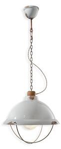 Ferroluce Závěsné retro svítidlo INDUSTRIAL, v. 40 cm, 1xE27