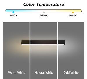 Immax NEO 07254L - LED Stmívatelné svítidlo LUNGO 20W/230V Wi-Fi Tuya černá + DO