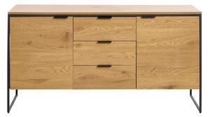 Komoda v dekoru dubu v přírodní barvě 155x81x45 cm Cesura – Unique Furniture