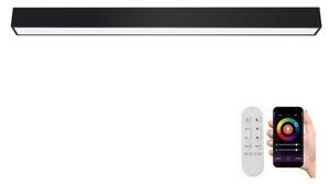Immax NEO 07256L - LED Stmívatelné svítidlo LUNGO 38W/230V Wi-Fi Tuya černá + DO