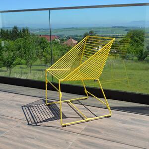 111 Furniture Designová židle Elion Barva: Žlutá