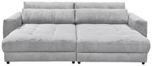 POHOVKA BIG SOFA, textil, kompozitní dřevo, světle šedá MID.YOU - Rozkládací sedačky, Online Only