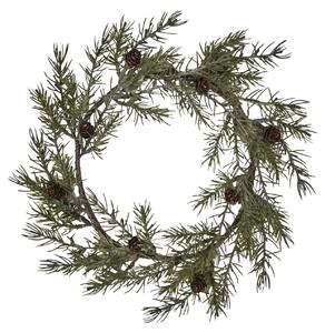 Vánoční věnec z umělého jehličí Frost Green Ø 35 cm