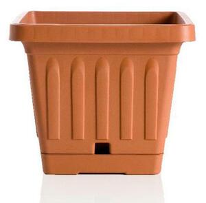 BAMA Květináč TERRA 30 x 30 cm, terracotta, čtvercový