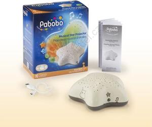Pabobo - Magický projektor micro USB s melodií AG0004