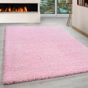 MONO Kusový koberec Efor Shaggy 7182 Pink BARVA: Růžová, ROZMĚR: 60x115 cm