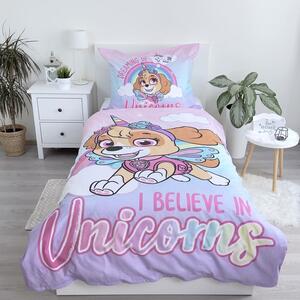 Jerry Fabrics Bavlněné povlečení 140x200 + 70x90 cm - Tlapková patrola "PP354"
