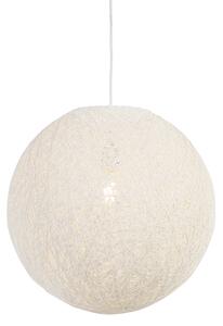Chytrá závěsná lampa bílá 45 cm včetně WiFi A60 - Corda