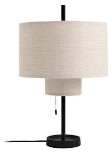 NEW WORKS Stolní lampa Margin, Black / Beige