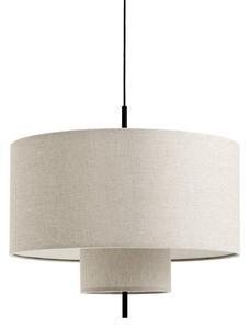 NEW WORKS Závěsná lampa Margin Ø70, Black / Beige