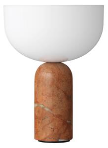 NEW WORKS Přenosná lampa Kizu, Breccia Pernice Marble