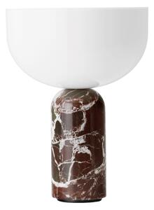 NEW WORKS Přenosná lampa Kizu, Rosso Levanto Marble