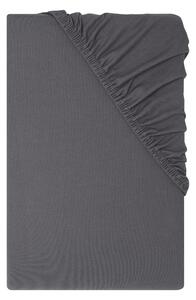 Livarno® Žerzejové napínací prostěradlo, 140–160 x 200 cm (šedá) (100397354002)