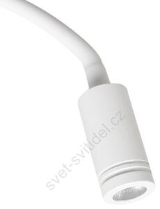 Milagro LED Flexibilní lampička BASE 1xLED/8W+1xLED/2W/230V bílá MI1120