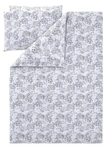 Livarno® Ložní povlečení z mikrovláknitého saténu, 220 x 240 cm, 70 x 90 cm (květiny) (100397493003)
