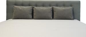 Čalouněná postel Soffio s úložným prostorem černá 200 x 200