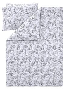 Livarno® Ložní povlečení z mikrovláknitého saténu, 220 x 240 cm, 70 x 90 cm (květiny) (100397493003)