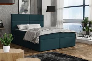 Elegantní postel 180x200 ZINA - modrá 2
