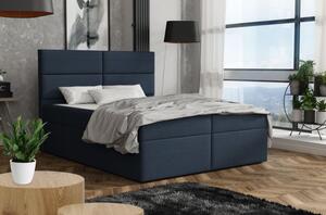 Elegantní postel 180x200 ZINA - modrá 1