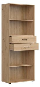 SPACE OFFICE regál REG2S/200, dub artisan