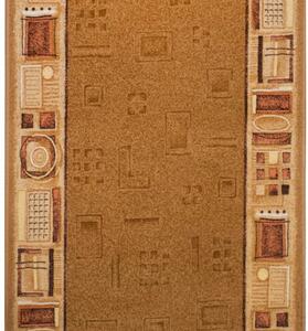Associated Weavers, Protiskluzový běhoun na míru Jena 35, šíře 80 cm, béžová, chodba / předsíň