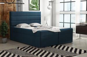 Boxspringová postel 180x200 INGA - modrá 5