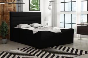 Boxspringová postel 180x200 INGA - černá