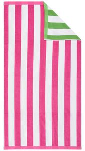 OSUŠKA NA PLÁŽ, 90/180 cm, vícebarevná, pink, světle zelená Esposa - Plážové osušky