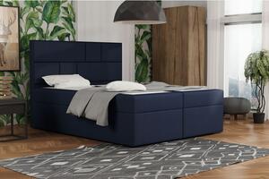Designová postel s úložným prostorem 180x200 MELINDA - modrá 4