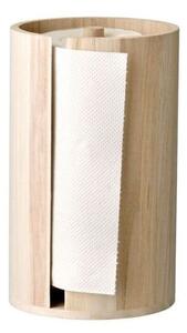 Dřevěný stojan na papírové utěrky v přírodní barvě ø 14,5 cm Celian – Bloomingville