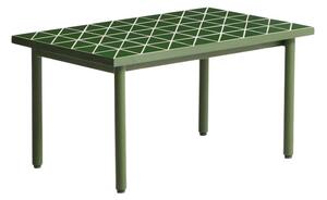 Zahradní stolek s keramickou deskou 51x81 cm Maurina – Kave Home