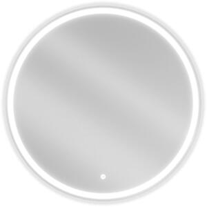 MEXEN - Gobi koupelnové LED zrcadlo, kulaté 80 cm, LED 6000K, ochrana proti zamlžování - 9801-080-080-611-00