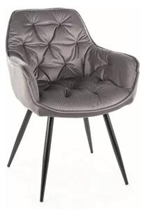 Jídelní židle/křeslo CHERRY Monolit 85 šedé