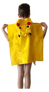 Dětské pončo Pokémon Volím si tebe Pikachu, 50 x 115 cm
