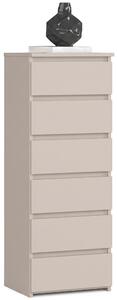 Ak furniture Komoda CL6 40 cm kašmír