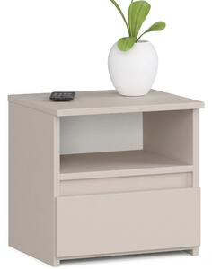 Ak furniture Noční stolek CL1 40 cm kašmír