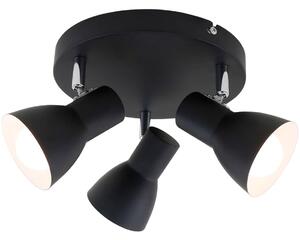 Briloner 2860-035 - Bodové svítidlo CUP 3xE14/25W/230V černá