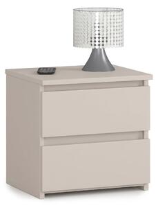 Ak furniture Noční stolek CL2 40 cm kašmír