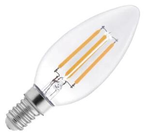 LED Žárovka FILAMENT C37 E14/6W/230V 3000K