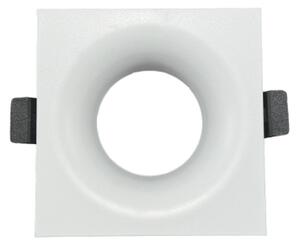 Rámeček pro podhledové svítidlo GU10 8,6x8,6 cm bílá
