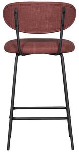 Barová stolička Kjel červená