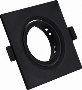 Rámeček pro podhledové svítidlo GU10 9x9 cm černá