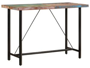 Barový stůl 150 x 70 x 107 cm masivní recyklované dřevo