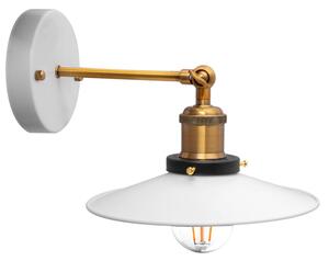 Toolight, závěsné svítidlo 1xE27, bílá-zlatá, OSW-00263