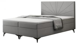 Manželská postel FILOMENA 200x200 - šedá