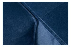 Rohová sedačka s taburetem LUIZA 2 - modrá