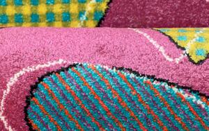 SINTELON Kusový koberec PLAY 47/RMR BARVA: Růžová, ROZMĚR: 120x170 cm