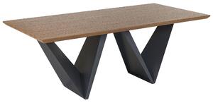 Jídelní stůl SINTRA Tmavě hnědá 200 cm 100 cm