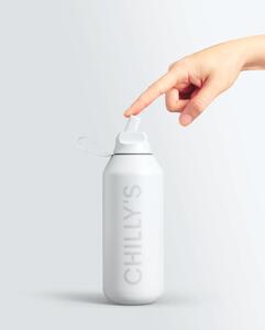 Termoláhev Chilly's Bottles - žulově šedá 500ml, edice Series 2 Flip